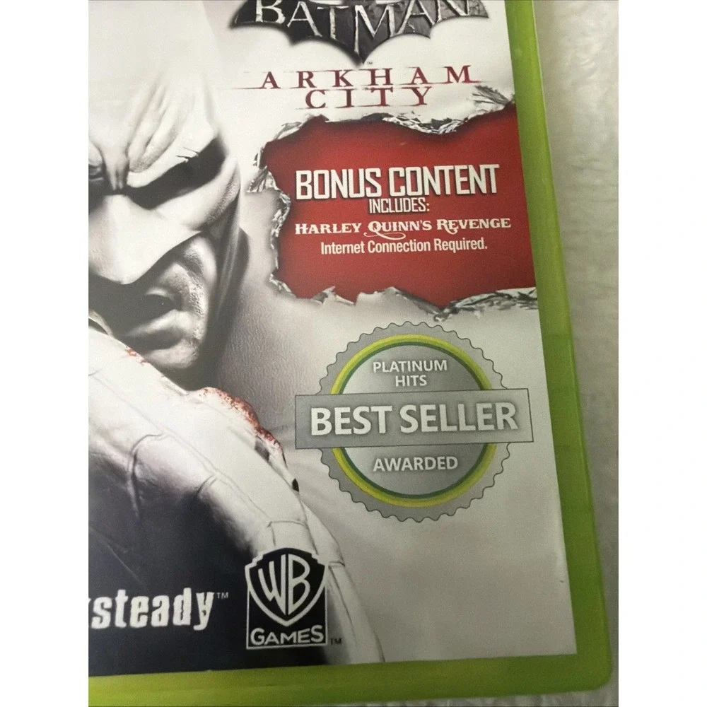 Batman Arkham Asylum and City GOTY Editions Xbox 360 CIB Complete in Box
